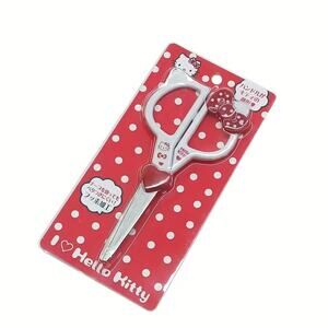 #6356 Hello Kitty & Friends - Medium Hello kitty Scissors in White & Red